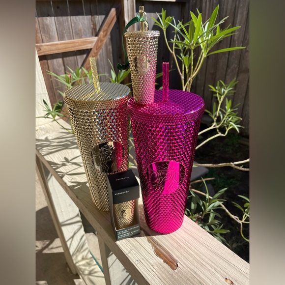 Starbucks 2022 Holiday Collection Studded Tumblers